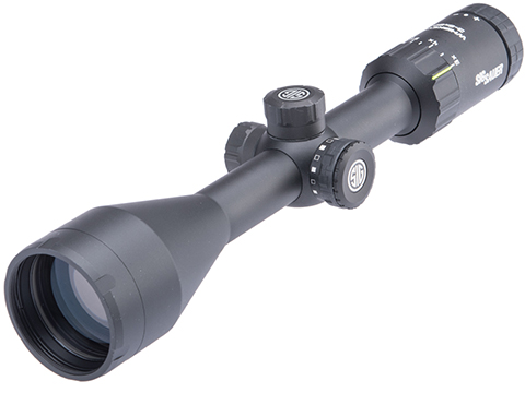 SIG SAUER WHISKEY3 3-9x40mm Rifle Scope (Reticle: Quadplex)