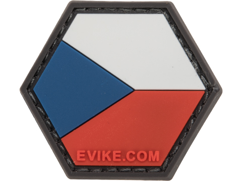 Operator Profile PVC Hex Patch Flag Series (Model: Czech Republic)