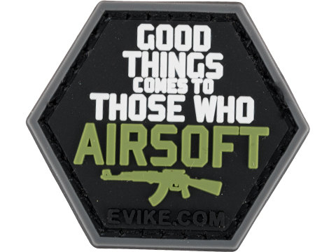Operator Profile PVC Hex Patch iAirsoft Series 1 (Model: Phrases / Good Things Come)