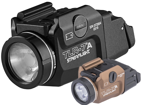 Streamlight TLR-7A Weapon Light w/ Swappable Rear Switch Configurations 