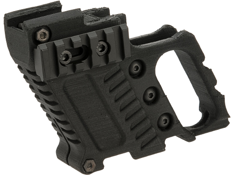 Slong Airsoft 3D Printed Front Grip with Magazine Caddy for WE G19/23 ...