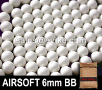 Matrix Match Grade 6mm Airsoft BB 25kg Rice Bag Bulk Buy (Model: .20g / White)