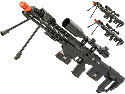 6mmProShop Spring Bolt Action Full Metal DSR-1 Advanced Bullpup Sniper Rifle 