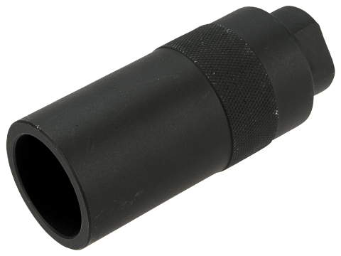 A&K CQB-04 Flash Hider / Sound Amplifier (Thread: 14mm Negative)