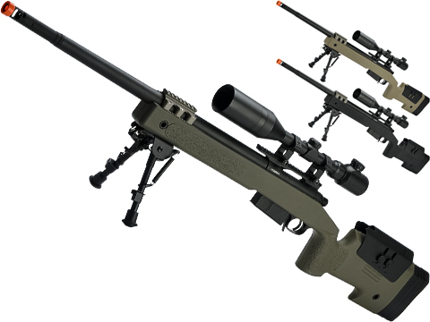 Airsoft sniper equipment - Gunfire