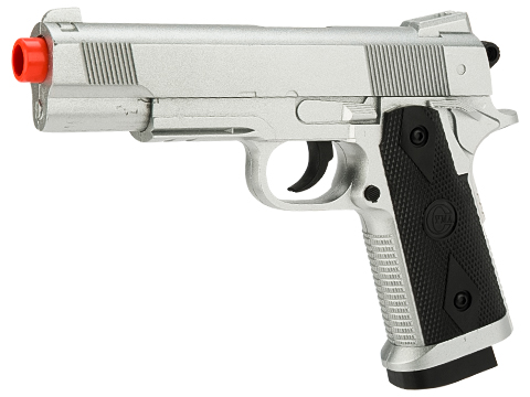 ZM25 Spring Powered Metal  3/4 Scale 1911 Style Airsoft Pistol