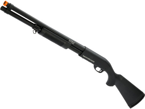 S&T M870 Type Full Metal Airsoft Training Shotgun (Version: Standard / Black / Polymer Stock)
