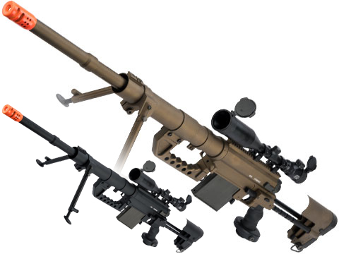 CheyTac Licensed M200 Intervention Bolt Action Custom Sniper Rifle (Model:  Black), Airsoft Guns, Heavy Weapons -  Airsoft Superstore