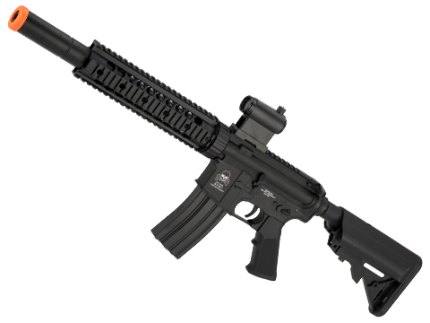 Avengers Full Metal M4 Carbine with 9 RIS Handguard with Mock Integrated Suppressor (Package: Gun Only)
