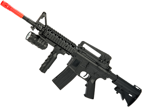 UK Arms M30 TMP Spring Airsoft SMG ( Black )