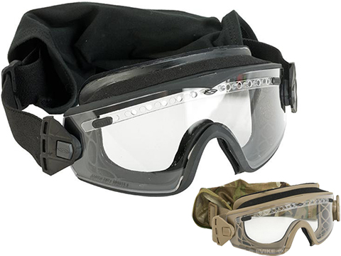 Smith Optics Elite LOPRO Regulator Goggles with Clear & Gray Lenses 