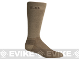 5.11 Tactical Level I 9 Socks - Coyote Brown