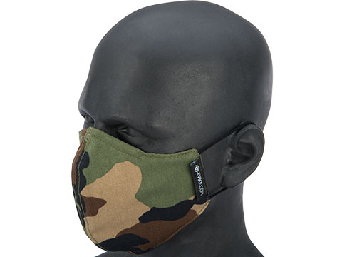 Evike.com Low Profile Lightweight Lower face Mask (Color: Woodland / Mask Only)