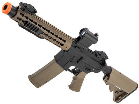 Specna Arms CORE Series M4 AEG (Model: M4 SBR Keymod / 2-Tone Black & Tan)