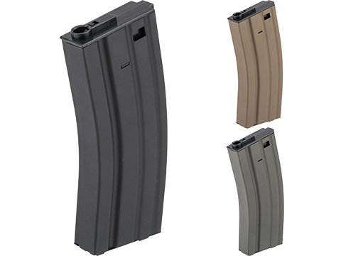 Specna Arms 120rd Mid-Cap Stamped Steel STANAG Style M4 / M16 AEG Magazine 