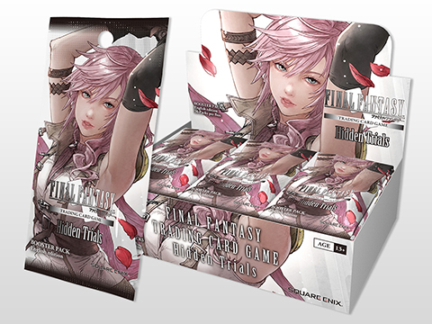 Square Enix Final Fantasy Trading Card Game: Hidden Trials Booster Box Display