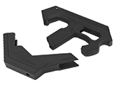 SRU SCAR-L 3D Printer Bullpup Carbine Kit for WE-Tech Mk16 / SCAR-L Gas Blowback Airsoft Rifles (Color: Black)