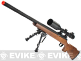 JG M700 Bolt Action Airsoft Sniper Rifle (Color: Imitation Wood)