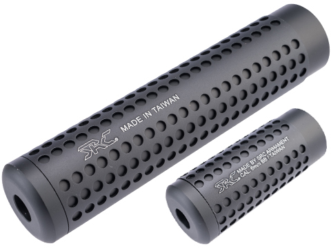 SRC 14mm Negative Ported Style Mock Suppressor (Size: Long)