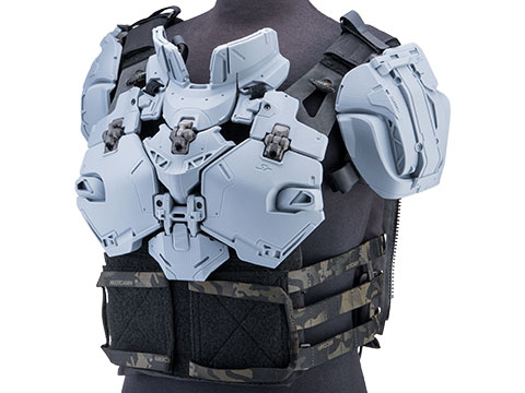 SRU Tactical Armor Kit for JPC Style Vests (Color: Grey)