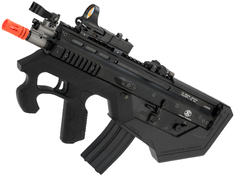 Evike.com Custom WE-Tech SCAR-L Gas Blowback Rifle w/ SRU SCAR-L Bullpup Conversion Kit (Color: Black / Green Gas)