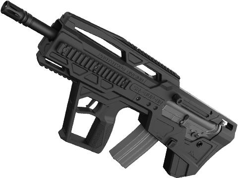 SRU AR Bullpup Kit for TM Spec M4 Airsoft AEG Rifles (Color: Black)