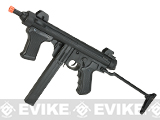 S&T Model 12 Full Metal Airsoft AEG Sub-Machine Gun with Folding Stock - Black