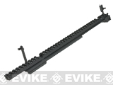 6mmProShop Metal Flat Top Rail System for Tavor TAR-21 Airsoft AEG Rifles - Black