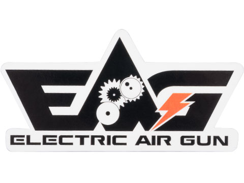 Electric Air Gun Logo Sticker