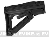 G&G GOS-V1 Retractable Stock for M4/M16 Series Airsoft AEG - (Black)