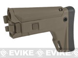 WE-Tech Replacement Ret. Stock for MSK Series Airsoft GBB Rifles - Part# 106-119 (Tan)