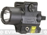 Streamlight TLR-4 125 Lumen C4 LED Rail Mounted Weapon Light with Integrated Laser - Black