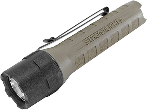 Streamlight PolyTac X USB 600 Lumen Flashlight w/ Rechargeable 18650 Lithium Ion Battery (Color: Coyote Brown)