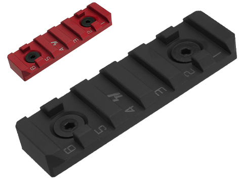 Strike Industries Link 6 Slot Standard Rail Section for Keymod and M-Lok Rail Systems 