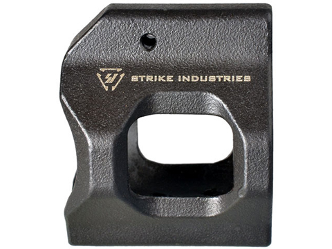 Strike Industries Enhanced Low Profile Steel Gas Block for .750 Diameter AR15 Barrels