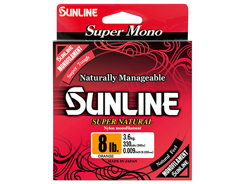 Sunline Super Natural Monofilament Fishing Line 