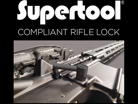 Supertool Compliant Rifle Lock for Real AR15 Rifles