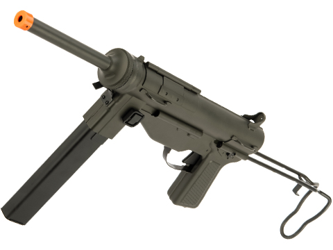 Matrix WWII M3A1 Full Steel Grease Gun Airsoft AEG by S&T (Model: Electric Blowback)
