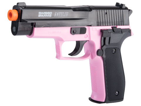 Swiss Arms MILE Spring Powered Airsoft Pistol (Color: Pink)