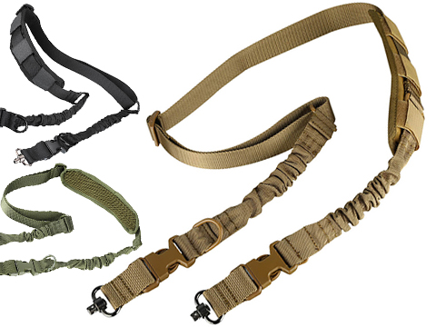 Tacbull FrontEdge Two-One Point Rifle Sling w/ QD Swivels (Color: Coyote Brown)