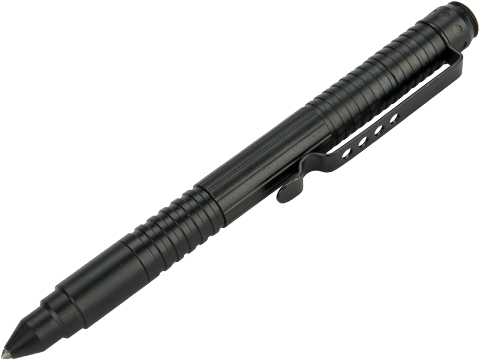 EDC Tactical Ballpoint Pen w/ Pocket Clip & Glass Breaker (Style: Screw Cap Glassbreaker)