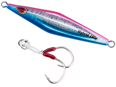 Tady Lures Slow Pitch TSP Hybrid Jig (Color: Blue Pink Glow / 180g)