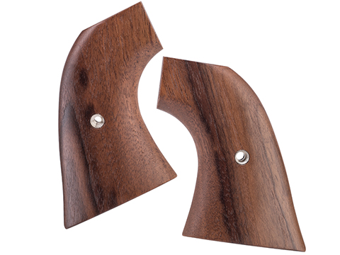 Tanaka Works Walnut Wood Grip Panel Set for SAA .45 Series Gas Airsoft Revolver