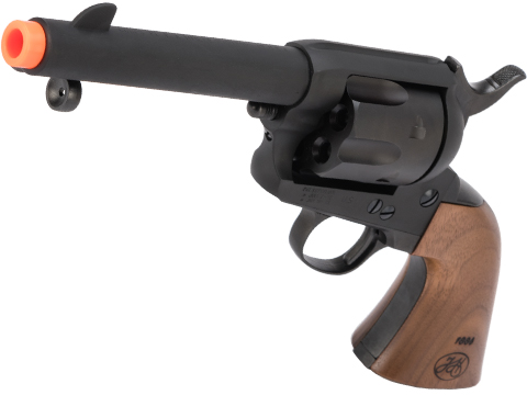 Tanaka Licensed Colt Single Action Army .45 Gas Powered Revolver (Model: 4 Barrel / Matte Black & Wood)