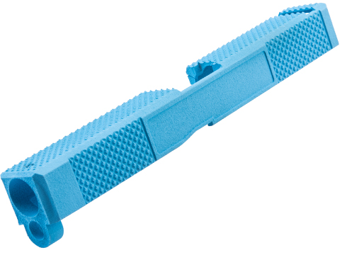 Tapp Airsoft Dark Side Precision Defender Series Slide w/ Custom Cerakote for ISSC M22, SAI BLU, Lonewolf, & Compatible Airsoft Gas Blowback Pistol (Color: Blue Raspberry)