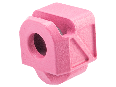 Tapp Airsoft 3D Printed 14mm Negative Stubby Compensator w/ Custom Cerakote for Gas Blowback Airsoft Pistols (Color: Pink Sherbet)