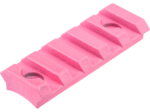 TAPP Airsoft Cerakote Rail Segment for TAPP Carbon Fiber Handguards (Color: Pink Sherbert)