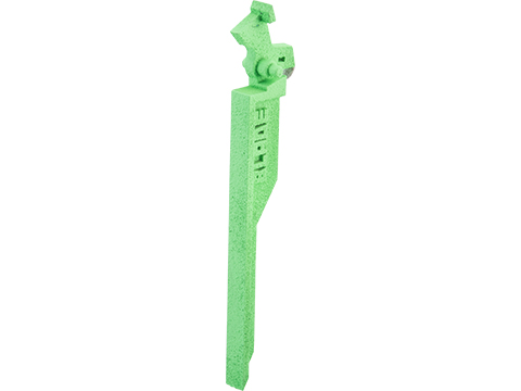 Tapp Airsoft Cerakote Trigger for Version 2 AEG Gearboxes (Model: Blade Trigger / Parakeet Green)