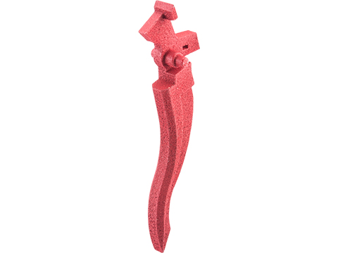 Tapp Airsoft Cerakote Trigger for Version 2 AEG Gearboxes (Model: Scythe Trigger / USMC Red)