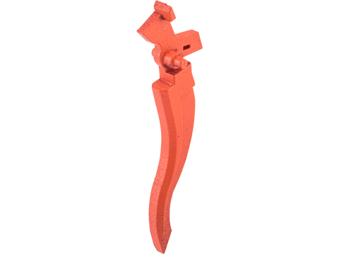 Tapp Airsoft Cerakote Trigger for Version 2 AEG Gearboxes (Model: Scythe Trigger / Hunter Orange)